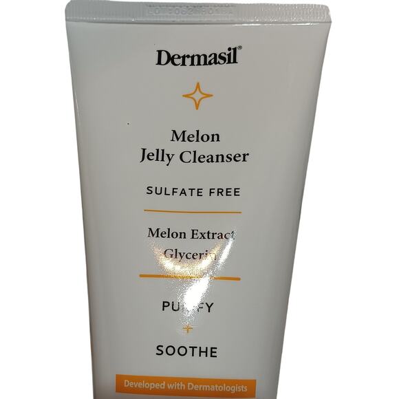 Dermasil Melon Jelly Cleanser Sulfate Free Extract Glycerin (Qty 2) 5 fl oz. - Picture 2 of 2